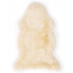 DAISY en fourrure - L : 50,0 cm x P : 90,0 cm / Couleur champagne