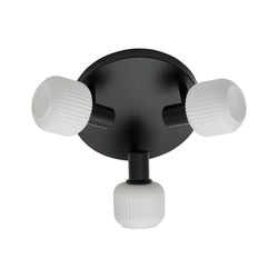 Plafonnier Nordlux MILFORD - noir / L : 25 cm x P : 25 cm x H : 19 cm