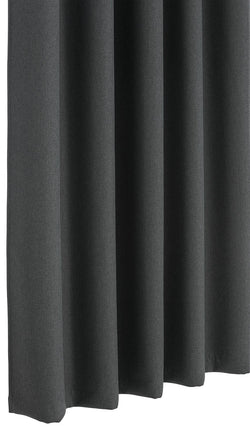 Tenda pronta all'uso EMILIO, oscurante - L: 150,0 cm x A: 260,0 cm / Grigio scuro