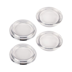 Fix-O-Moll Möbeluntersetzer Ø 30 mm 4 x Möbeluntersetzer - D: 30.0 mm / Transparent