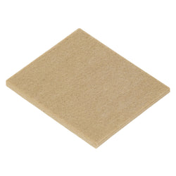Patins pour parquet Fix-O-Moll 5 mm / 95 x 80 mm 1 x patin pour parquet - L : 95,0 mm x P : 80,0 mm x H : 5,0 mm / Beige