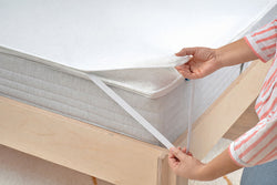 Surmatelas KLIMA - L : 120,0 cm x H : 200,0 cm / Blanc