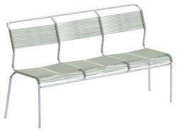 Schaffner SÄNTIS Spaghettibank - pastellgrün / B: 163cm x T: 58cm x H: 85cm
