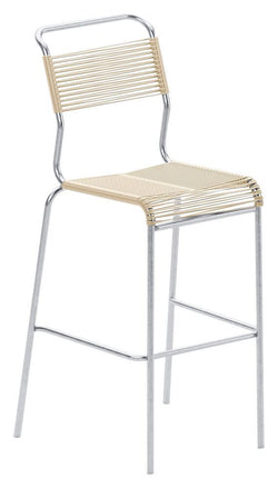 Schaffner SÄNTIS Spaghettibarstuhl - pastellsand / B: 56cm x T: 58cm x H: 116cm