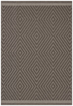 Tappeto KOYA per interni ed esterni - L: 120,0 cm x P: 170,0 cm / Grigio scuro