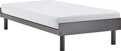 SOLO III Einzelbett - Anthrazit / B: 80.0 cm x T: 200.0 cm