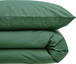 VARA Perkal-Duvetbezug - grün / Duvetbezug - 160 x 210 cm