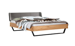 Lit HASENA LOUNGE - Beige / L : 140,0 cm x P : 200,0 cm