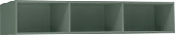 TILL Scaffale pensile - Verde / L: 111.3 cm x P: 28.0 cm x A: 20.3 cm