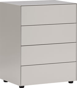 LUX Commode - Taupe / L: 60.0 cm x P: 46.0 cm x H: 74.5 cm