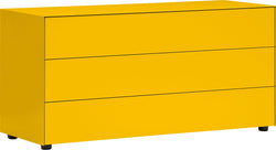 LUX Cassettone - Giallo / L: 120.0 cm x P: 46.0 cm x A: 56.0 cm