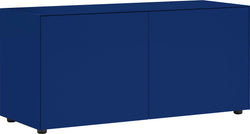 LUX Sideboard - Blau / B: 120.0 cm x T: 46.0 cm x H: 56.0 cm