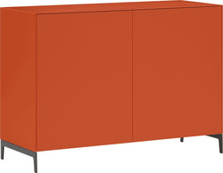 Buffet LUX - Orange / L: 120.0 cm x P: 46.0 cm x H: 86.5 cm