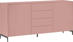 Buffet LUX - Rose / L: 180.0 cm x P: 46.0 cm x H: 86.5 cm