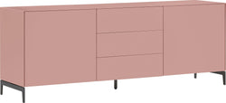 LUX Lowboard - Rosa / B: 180.0 cm x T: 46.0 cm x H: 68.0 cm