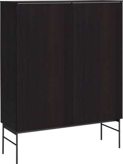 Buffet haut TILL - hêtre / L: 112.0 cm x P: 41.0 cm x H: 146.4 cm