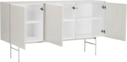 Buffet TILL - Taupe / L: 168.0 cm x P: 41.0 cm x H: 88.8 cm