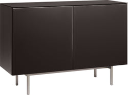 Buffet TILL - Gris / Marron / L: 112.0 cm x P: 41.0 cm x H: 78.3 cm