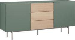 Buffet TILL - Vert / L: 168.0 cm x P: 41.0 cm x H: 77.0 cm