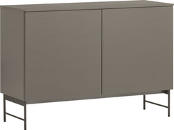 Credenza TILL - Grigio quarzo / L: 112.0 cm x P: 41.0 cm x A: 78.3 cm
