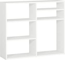 TARA Étagère - Blanc / L: 160.0 cm x P: 33.0 cm x H: 110.0 cm