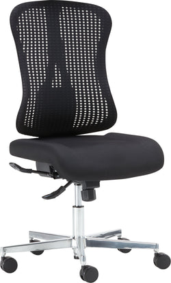 CLEVER Bürostuhl - Schwarz / B: 68.0 cm x T: 68.0 cm x H: 98.0 cm