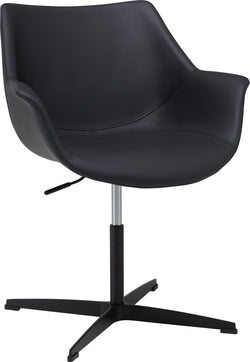 MELVIN Bürostuhl - Schwarz / B: 66.0 cm x T: 61.0 cm x H: 89.0 cm