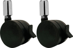 FLEXCUBE Roulettes pour meubles - chrome