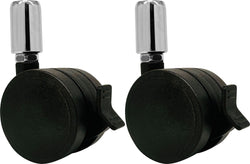 FLEXCUBE Möbel Rollen - Grau / B: 9.0 cm x T: 6.5 cm