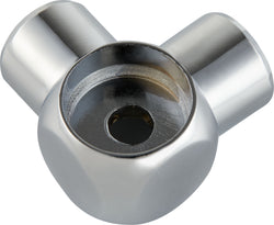 FLEXCUBE Connecteur de 2 pour barre - Grau / P: 3.5 cm x L: 3.5 cm