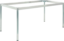 FLEXCUBE Piètement de table - acier inoxydable / L: 160.0 cm x P: 80.0 cm x H: 75.0 cm
