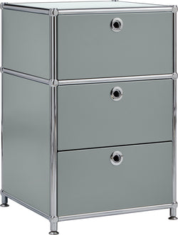 FLEXCUBE Korpus - Grau / B: 40.0 cm x T: 40.0 cm x H: 62.0 cm