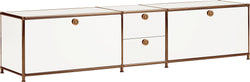 FLEXCUBE Buffet basso - Bianco / L: 190.0 cm x P: 40.0 cm x A: 43.0 cm