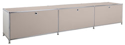 FLEXCUBE Buffet bas - Taupe / L: 228.0 cm x P: 40.0 cm x H: 43.0 cm
