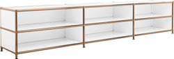 FLEXCUBE Buffet basso - Bianco / L: 228.0 cm x P: 40.0 cm x A: 44.0 cm