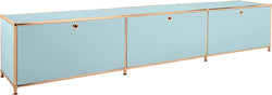 FLEXCUBE Buffet basso - menta / L: 228.0 cm x P: 40.0 cm x A: 43.0 cm
