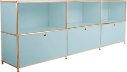 Buffet FLEXCUBE - Menthe / L: 228.0 cm x P: 40.0 cm x H: 80.5 cm