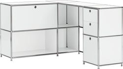 FLEXCUBE Bureau d’angle - Blanc / L: 152.0 cm x P: 115.0 cm x H: 80.0 cm