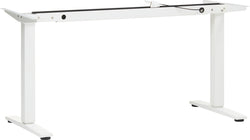 FLEXCUBE ECCO LIGHT Tischgestell - Weiss / B: 132.0 cm x T: 60.0 cm x H: 73.0 / 114.0 cm