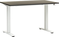 ECCO Light_desk ad.135x70_white/black - Noir / P: 135.0 cm x L: 70.0 cm x H: 73.0 cm