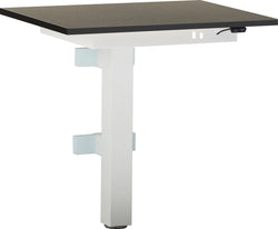 Table murale FLEXCUBE à hauteur réglable - Noir / L : 65,0 cm x P : 50,0 cm x H : 62,5 cm