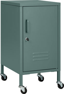 MIKO Rollcontainer - Grün / B: 35.0 cm x T: 40.0 cm x H: 68.0 cm