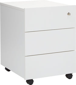 Caisson à roulettes OFFICE X - Blanc / L : 41,4 cm x P : 50,0 cm x H : 57,0 cm