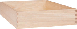 ATELIER Boîte en bois - Bois / L: 37.6 cm x P: 47.9 cm x H: 10.0 cm