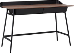 SCOTT Bureau - Nussbaum / L: 120.0 cm x P: 57.3 cm x H: 81.0 cm
