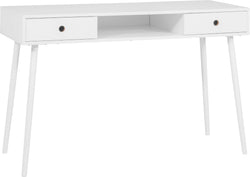 MOLLY Scrivania - Bianco / L: 120.0 cm x P: 48.0 cm x A: 76.0 cm