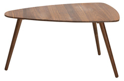 SINGER Salontisch Nussbaum II - Nussbaum / B: 85.0 cm x T: 55.0 cm x H: 42.0 cm