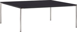 BAO Table basse - Sirius / acier inoxydable / L: 90.0 cm x P: 90.0 cm x H: 35.0 cm