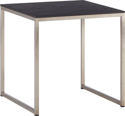 AVEA Table d'appoint - Sirius / acier inoxydable / L: 40.0 cm x P: 40.0 cm x H: 40.8 cm