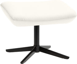 Tabouret ARNOLD - Écru / L : 55,0 cm x P : 37,0 cm x H : 43,0 cm